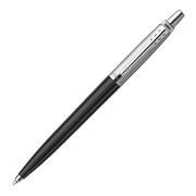 Ручка шариковая PARKER 'Jotter Plastic CT', корпус черный, детали из нержавеющей стали, синяя, R0033