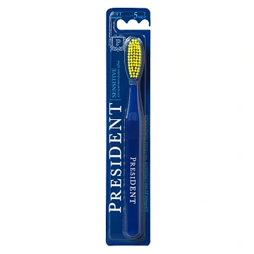Зубная щетка President Sensitive мягкая