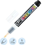 Маркер меловой MunHwa Black Board Marker белый 3мм, водная основа BM-05