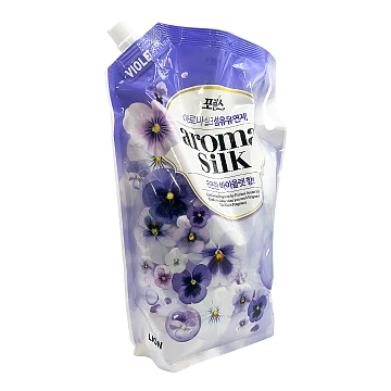 Кондиционер для белья Lion Aroma Silk с ароматом Фиалки, 2.1л