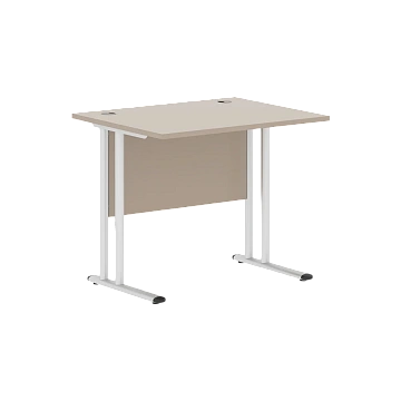 Стол письменный СП-1М Мокачино/серебро 900х720х755 Imago M