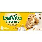 Печенье BelVita Утреннее сэндвич злаки и йогурт 253г