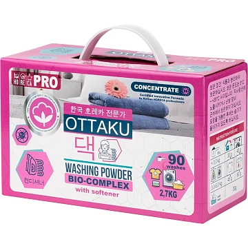Порошок стиральный-кондиционер Ottaku Bio-Complex 2в1, 2.7кг