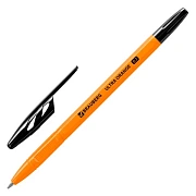 Ручка шариковая BRAUBERG 'ULTRA ORANGE', ЧЕРНАЯ, узел 0,7 мм, чернила ГЕРМАНИЯ, наконечник ШВЕЙЦАРИЯ, 143563