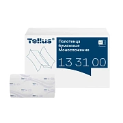 Бумажные полотенца Tellus (tork) Premium H3, 2 слоя, V-сложение, 200лист, белые, 133100