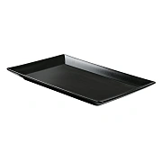 Блюдо Metro Professional Macario 30х20см, черное, 6шт/уп