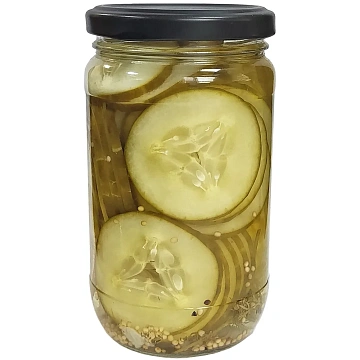 Огурцы EcoFood для бутербродов, 350г