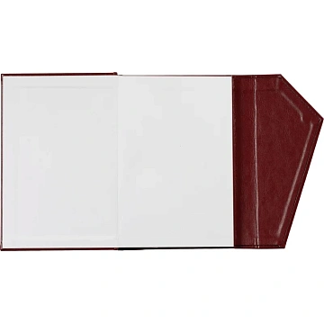 Ежедневник недатированный бордо, А5,143х210мм,180л,ATTACHE MAGNET