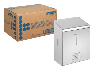Диспенсер для полотенец в рулонах Kimberly-Clark Metal 8976, металлик