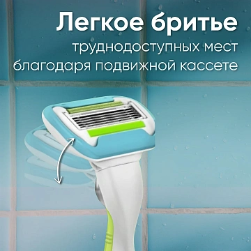 Кассеты сменные Gillette Venus Extra Smooth Embrace, 6шт