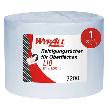 7200 WYPALL®  L10 бумажный протирочный материал рулон синий