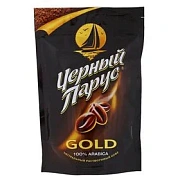 Кофе растворимый Славкофе Черный парус Gold, 75г, пакет