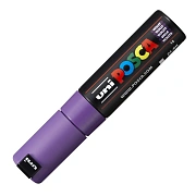 Маркер акриловый Uni Posca PC-8K фиолетовый, до 8.0 мм, наконечник скошенный