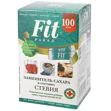 Заменитель сахара Fit Parad №10 100шт, 50г