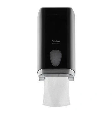 Диспенсер для туалетной бумаги листовой Veiro Professional L-One черный