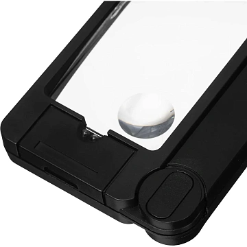 Лупа складная с подсветкой, Attache Selection, увелич. х2/4, линза50х96мм