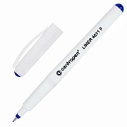 Ручка капиллярная (линер) СИНЯЯ CENTROPEN 'Liner', трехгранная, линия письма 0,3 мм, 4611, 2 4611 0106