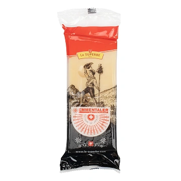 Сыр Le Superbe Эмменталер кусковой 50%, 180г