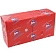 Салфетки сервировочные Roshy 24х24см, красные, 2 слоя, 250шт