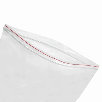 Пакеты с замком ZIP LOCK 'зиплок', комплект 100 шт., 400х500 мм, ПВД, толщина 40 микрон, BRAUBERG, 6