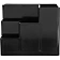 Подставка-органайзер д/канц.мелочей Attache Line 6отд черн 120х120х100мм юк