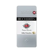Шоколад Bucheron Swiss Chocolate Stand'Art с фисташкой, молочный, 100г, ж/б