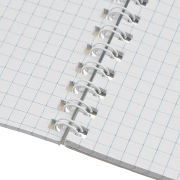 Блокнот А5,60л,клетка,гребень,тверд.подложка,Персона