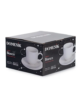 Пара чайная Domenik Bianco, 320мл