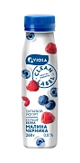 Йогурт питьевой Viola с малиной и черникой 0.8%, 260г