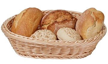 METRO PROFESSIONAL Корзина плетеная светлая, 27 х 20 х 7см