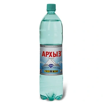 Архыз 1,5 л вода минеральная газированная, ПЭТ