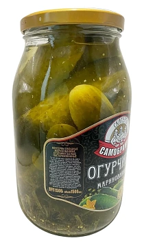 Огурчики Скатерть-Самобранка маринованные, 1.5кг