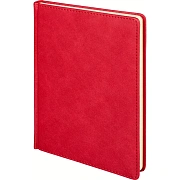 Ежедневник недатированный А5+ CLASSIC иск.кожа КРАСНЫЙ 3-689/04