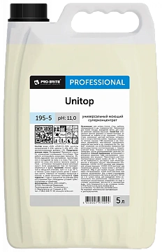 Универсальный обезжиривающий суперконцентрат Pro-Brite Unitop 195-5, 5л, низкопенный