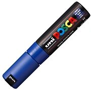 Маркер акриловый Uni Posca PC-7M синий, 4.5 - 5.5 мм, круглый