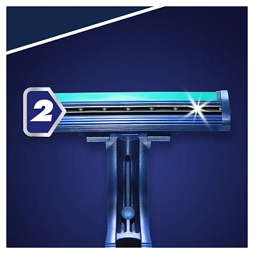 Бритва Gillette Blue II Plus одноразовые, 10шт