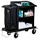 Комплексная тележка Rubbermaid гостиничная, на 16 номеров, FG619000BLA