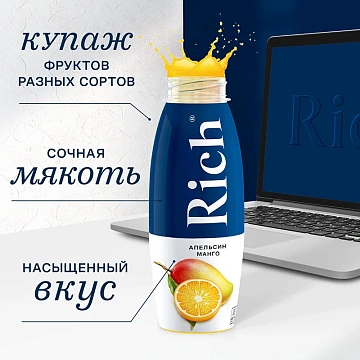 Нектар Rich Апельсин-Манго, 300мл
