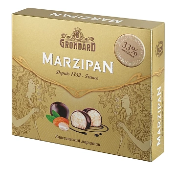 Конфеты Grondard марципановые классические, 126г