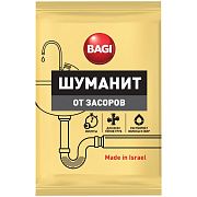 Средство для прочистки канализационных труб 70 г BAGI ШУМАНИТ, для всех типов труб, H-208900-0