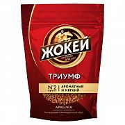 Кофе растворимый Жокей Триумф 280г, пакет