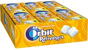 Жевательная резинка Orbit Refreshers тропический микс, 16г x 12 шт