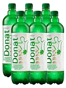 Вода Donat Mg минеральная лечебно-столовая газированная, 1л x 6 шт