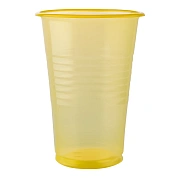 Стакан одноразовый Metro Professional 200мл, желтый, 100шт/упак