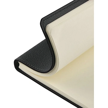 Ежедневник недатированный А5 ALBA черный, 136л 3-783/01