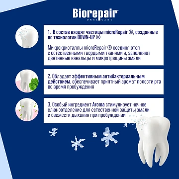 Зубная паста Biorepair Ночное восстановление, 75мл