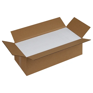 Конверт почтовый Officespace E65 110х220мм, с подсказом, без окна, отрывная лента, 1000шт