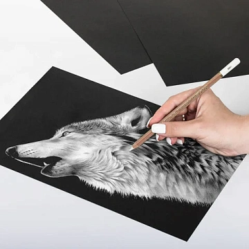 Карандаш меловой KOH-I-NOOR, 1 шт., 'Gioconda', белый, 8801001001KS