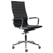 Кресло офисное BRABIX PREMIUM 'Intense EX-531', экокожа, хром, черное, 532540