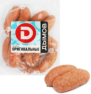 Сардельки Дымов оригинальные, ~1кг
